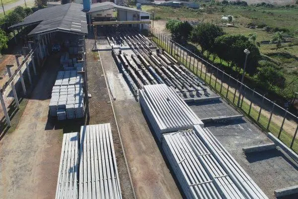 Postes de concreto em Altamira